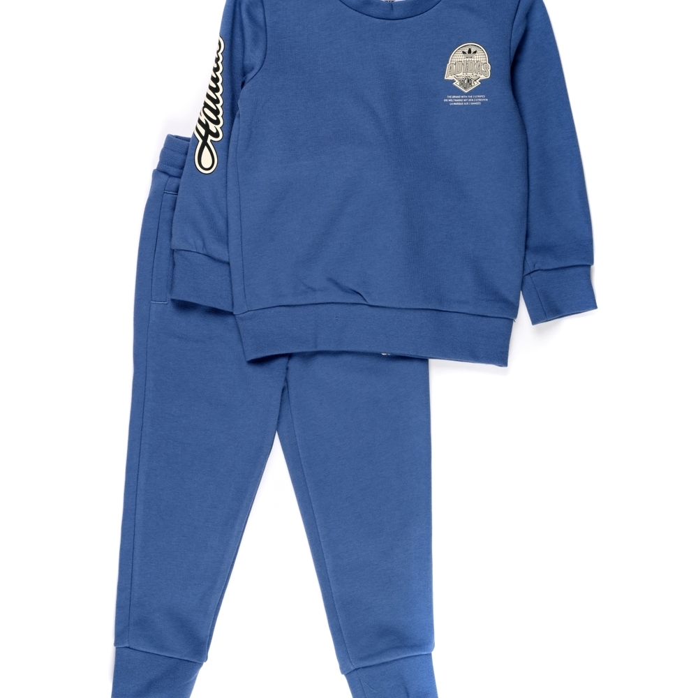 

Adidas Kids Full Sleeves Tracksuit Unisex Printed-Pack Of 1-Multicolor