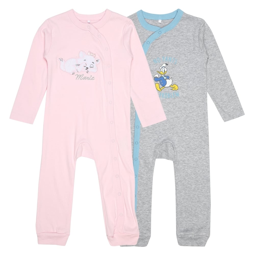 

Unisex Packed Sleepsuit - Multicolor - Pack of 2