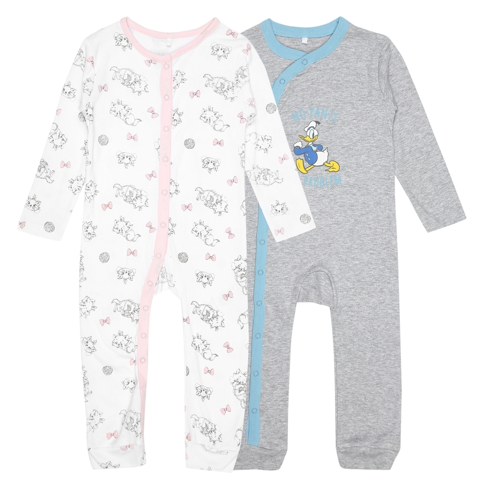 

Unisex Packed Sleepsuit - Multicolor - Pack of 2