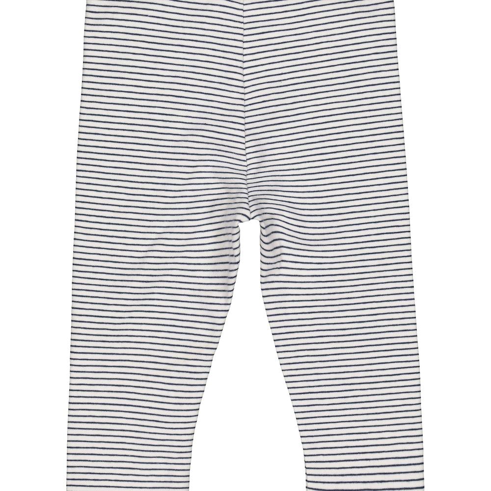 

Girls Leggings Stripe With Elasticated Waistband - Navy
