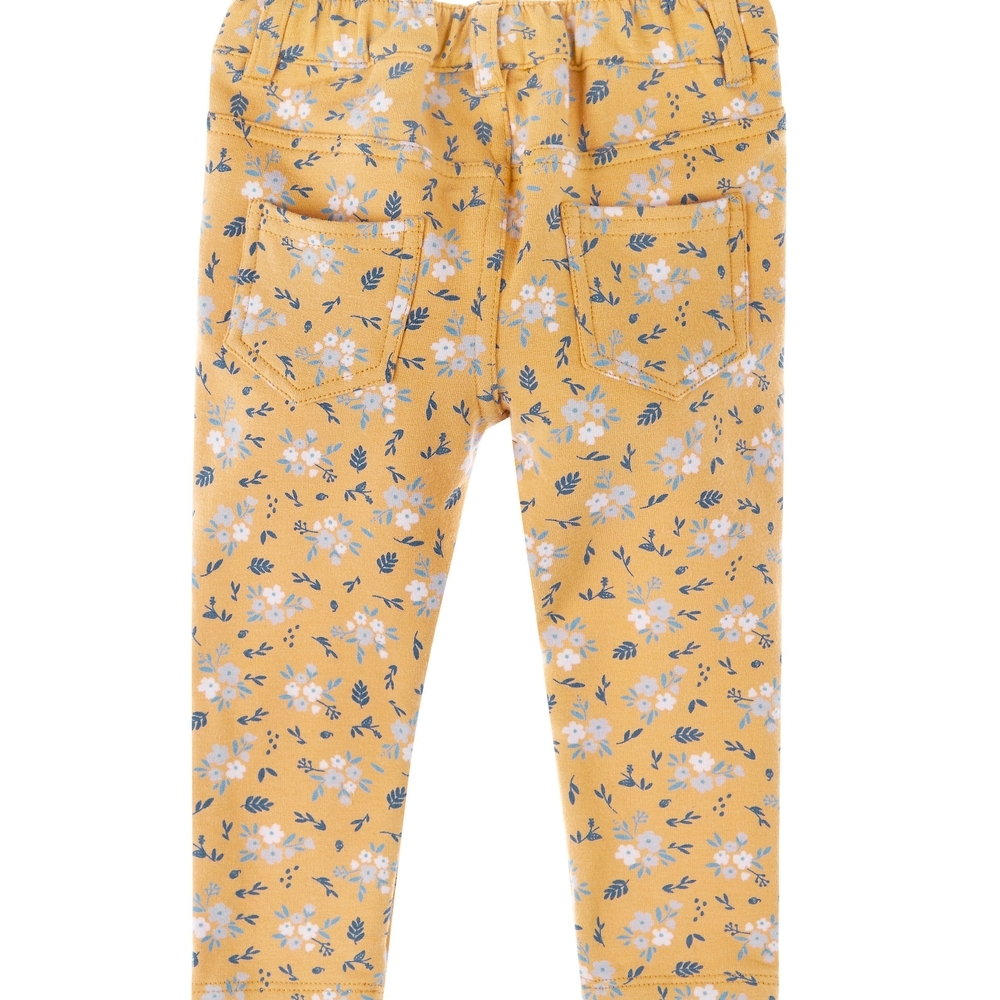 

Mustard Floral Trousers