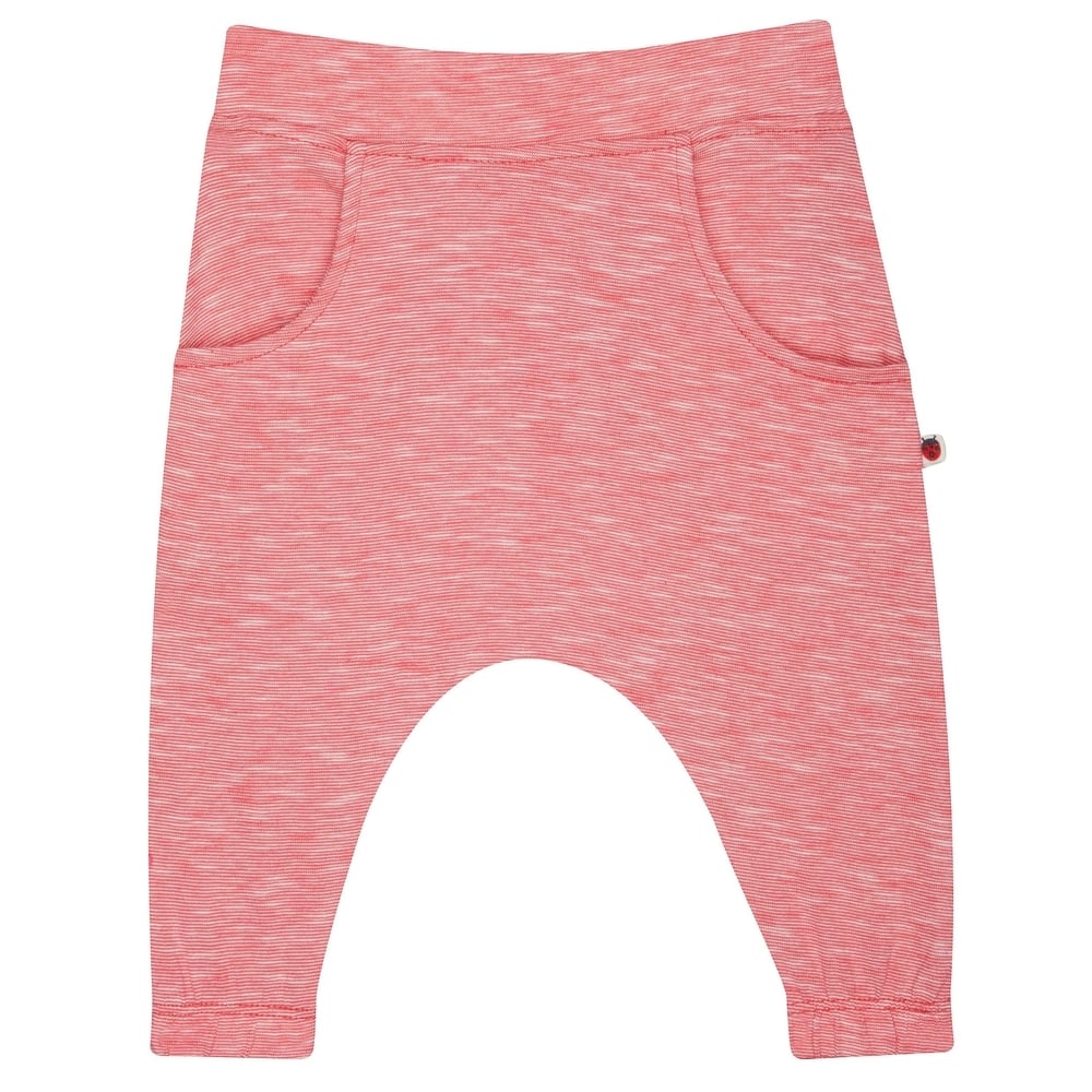 

Girls Joggers Ladybird Patch - Red