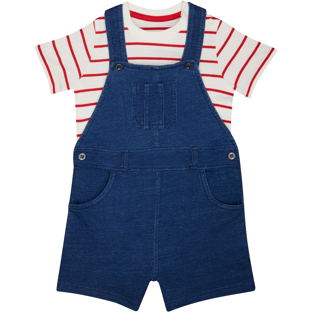 

Bibshorts And Striped T-Shirt Set