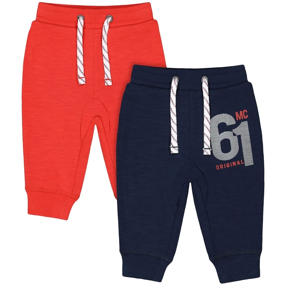 

Boys Jogger - Pack Of 2 - Red Navy