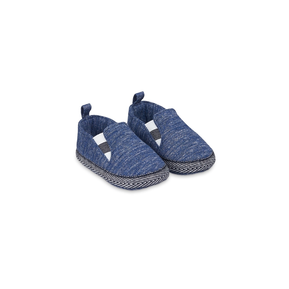 

Boy Pram Shoes Melange Navy