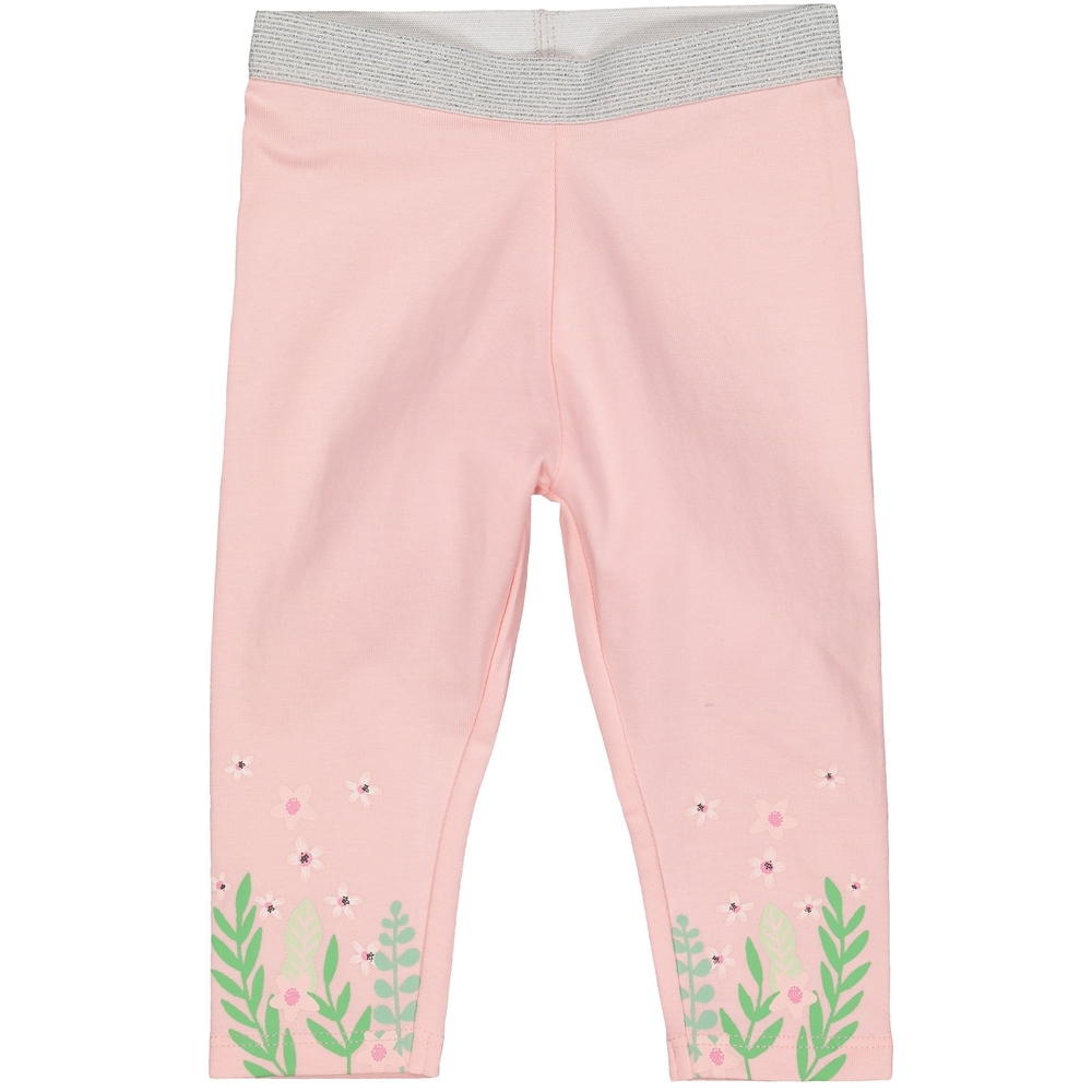 

Pink Floral Leggings