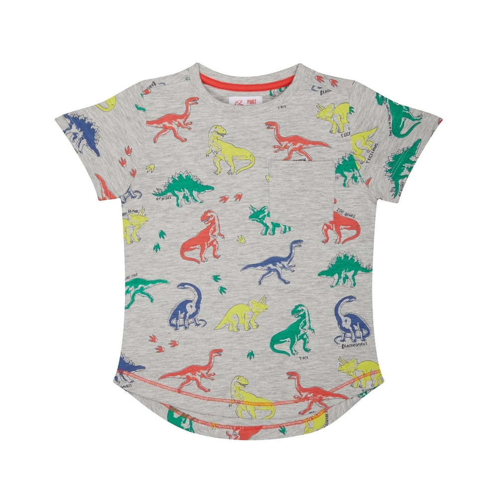 

Dinosaur Grey T-Shirt