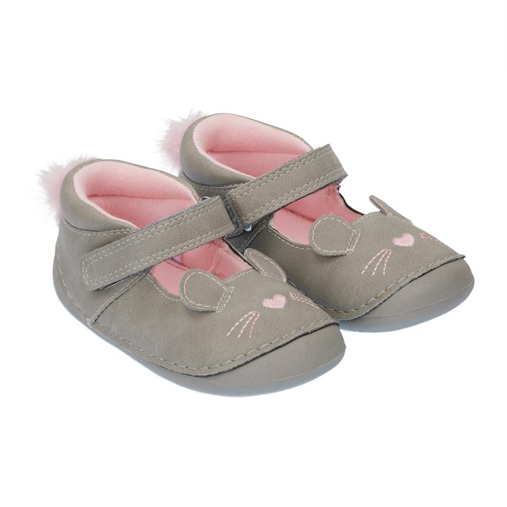 

Grey Mouse Crawler Shoes
