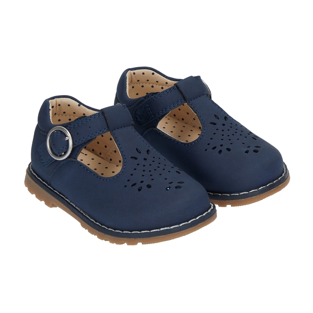 

First Walker Navy T-Bar Shoes