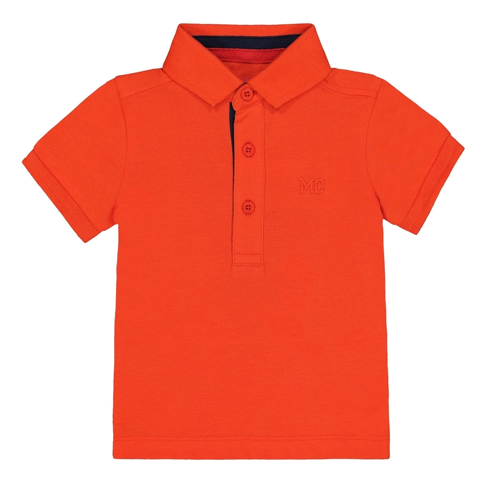 Boys Half Sleeves Polo T-Shirt - Red