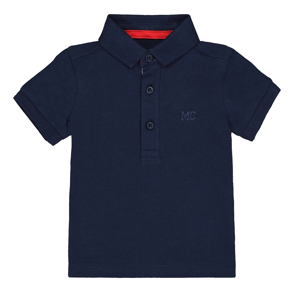

Boys Half Sleeves Polo T-Shirt - Navy