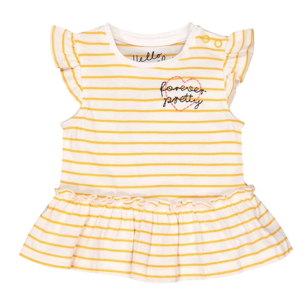 

Yellow Striped T-Shirt
