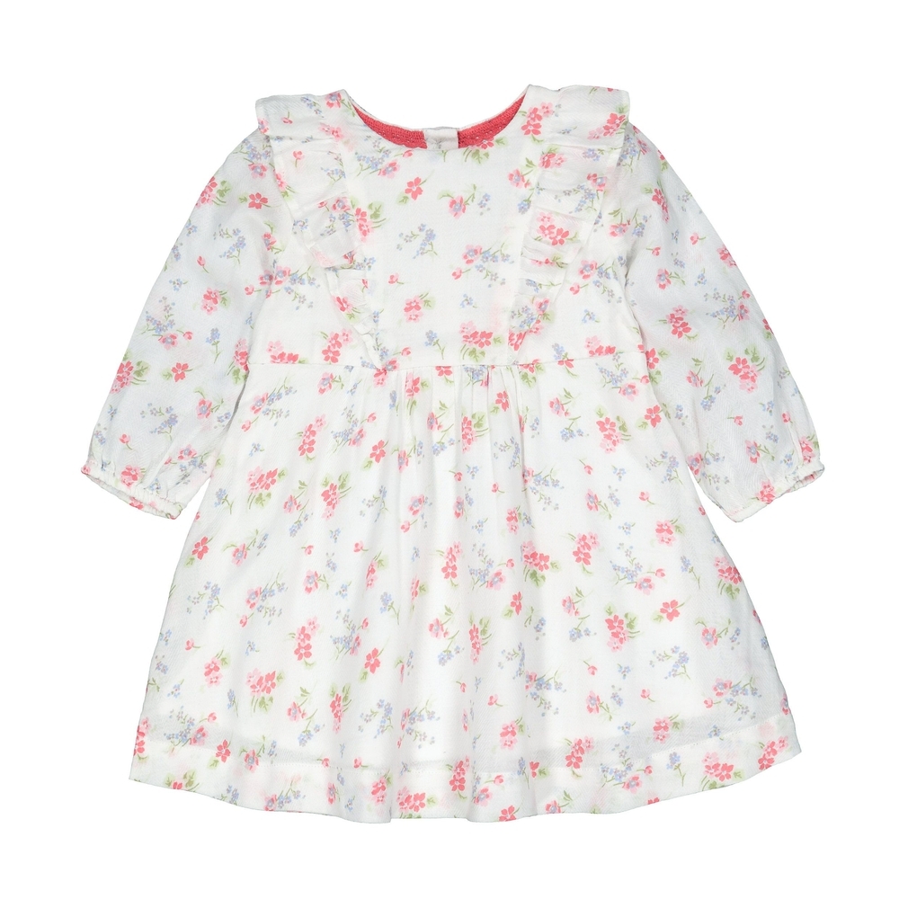 

Woven Ditsy Floral Frill Dress