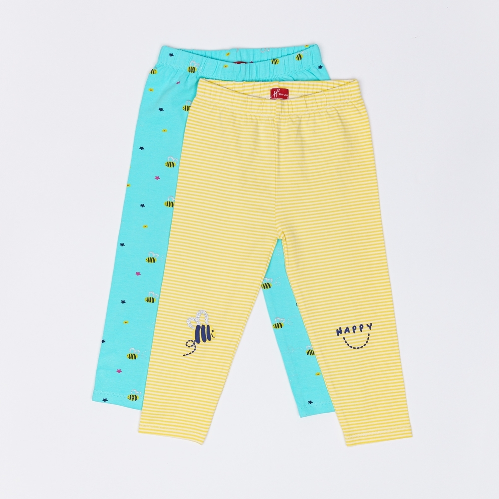 

H by Hamleys Girls Legging -Pack of 2-Multicolor