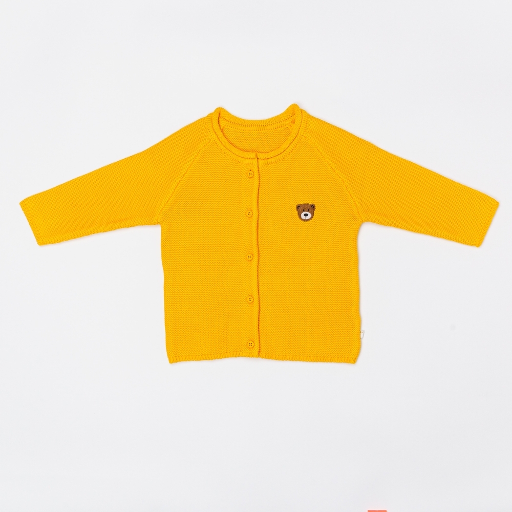 

H by Hamleys Girls Full Sleeve Sweater -Yellow