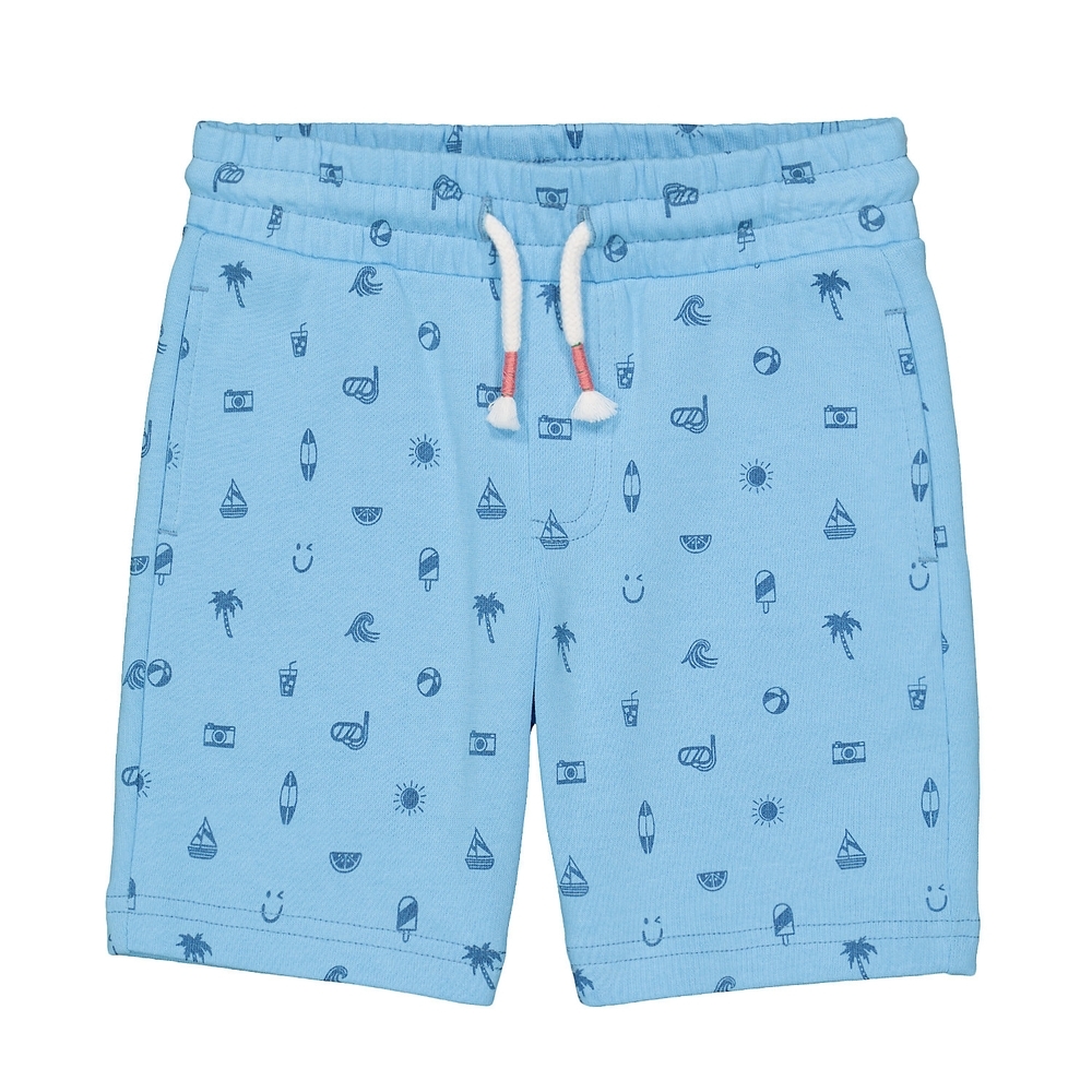 

Boys Shorts Printed - Blue