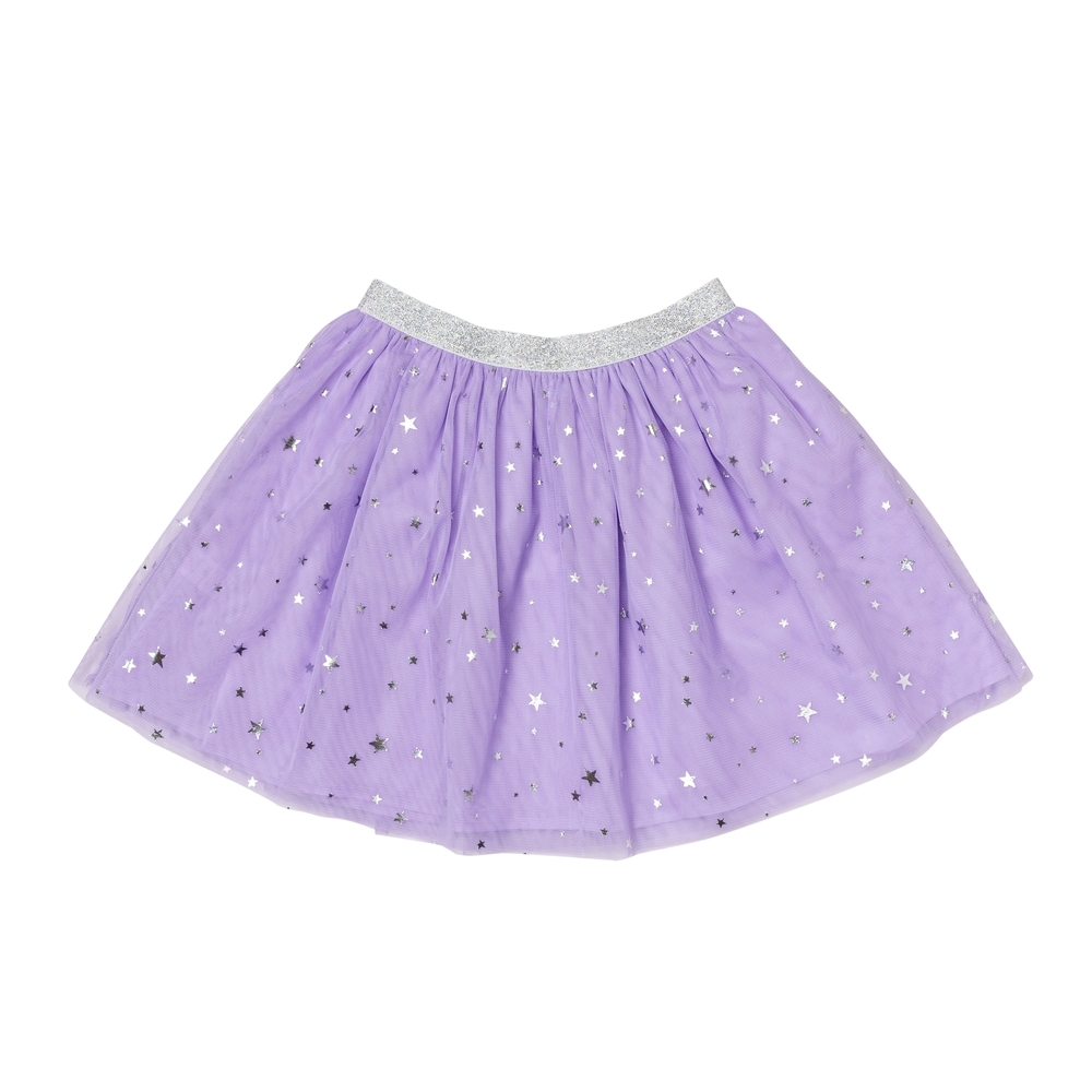 

H by Hamleys Girls Skirt Star Print -Lavender