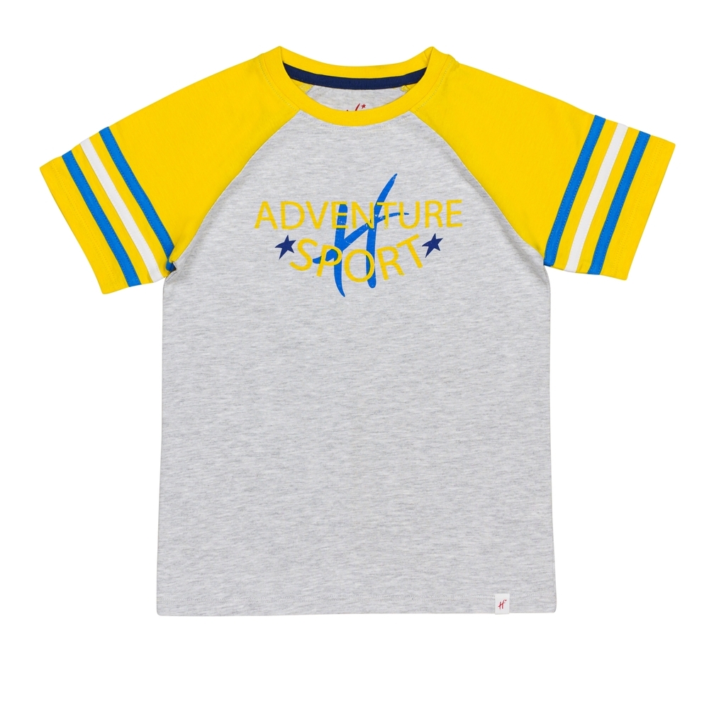 

H by Hamleys Boys Short Sleeves T-Shirt Raglan-Multicolor