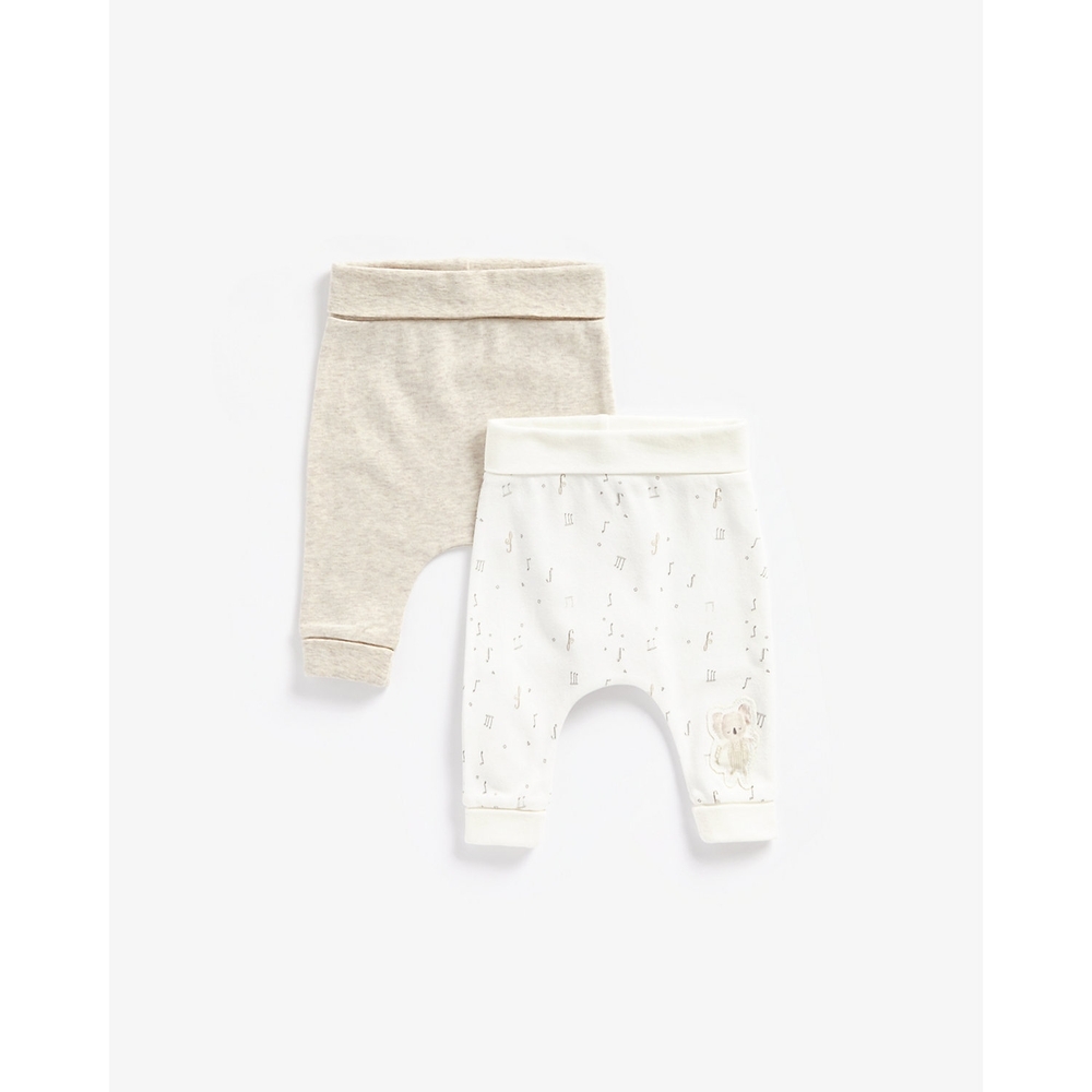 

Unisex Joggers Fold Over Waistband-Pack of 2-Grey