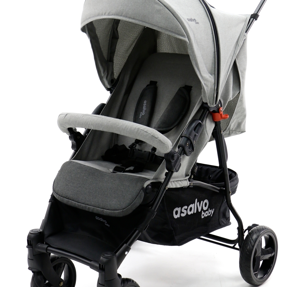 

Asalvo cardiz stroller grey