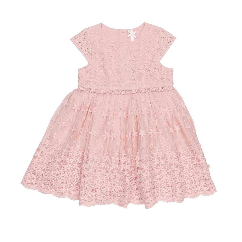 

h by hamleys baby girl party wear -pink pack of 1