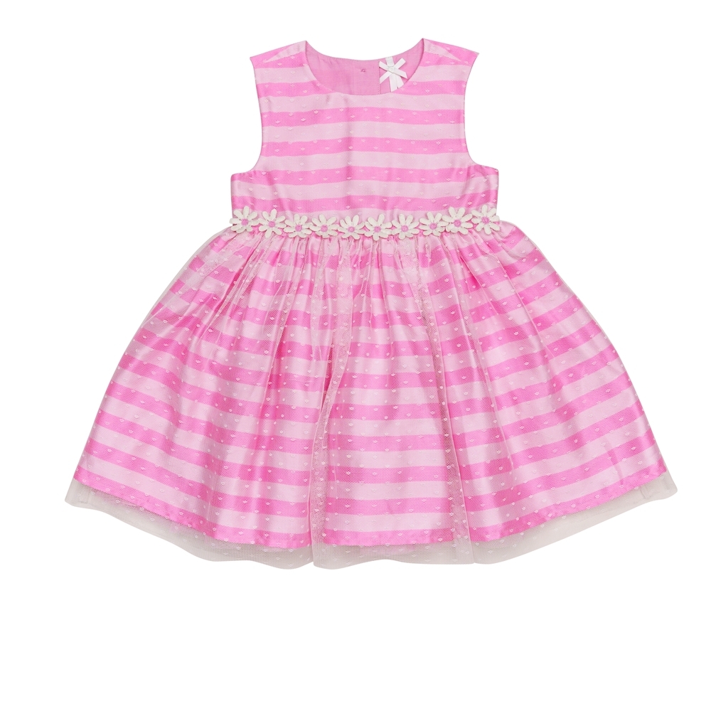 

h by hamleys baby girl party dress-pink pack of 1