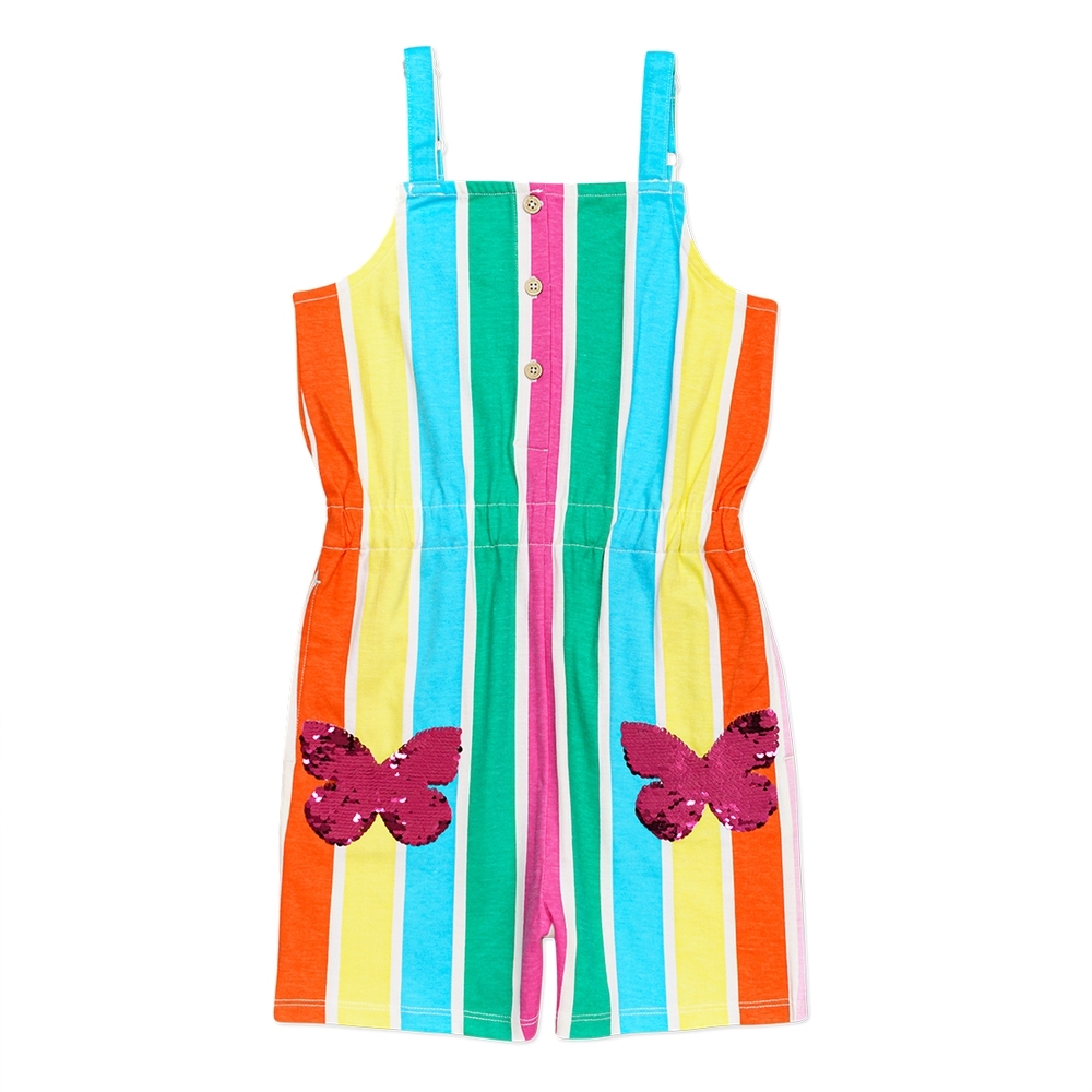 

h by hamleys girls play jumpsuit - multi colour