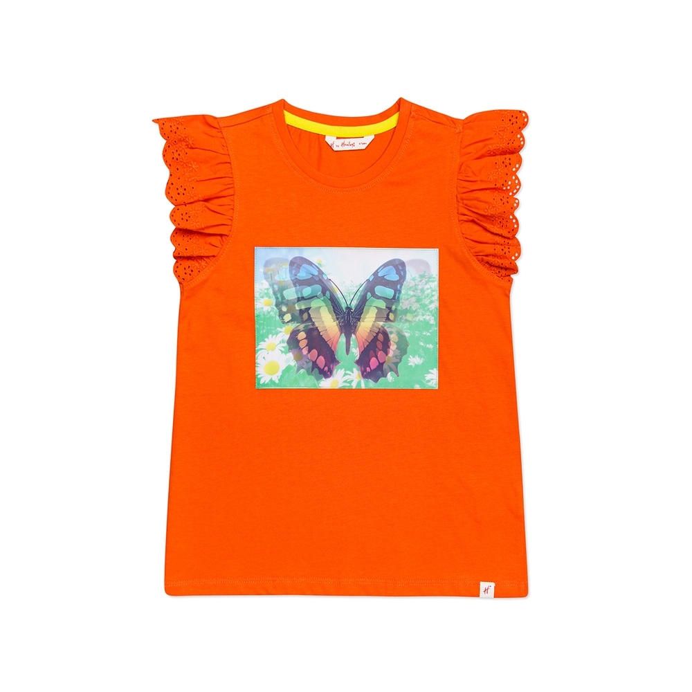 

h by hamleys girl play t-shirt- orange