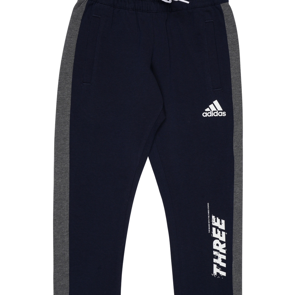 

Adidas Boys B 3Stripes Grfx Pants -Blue