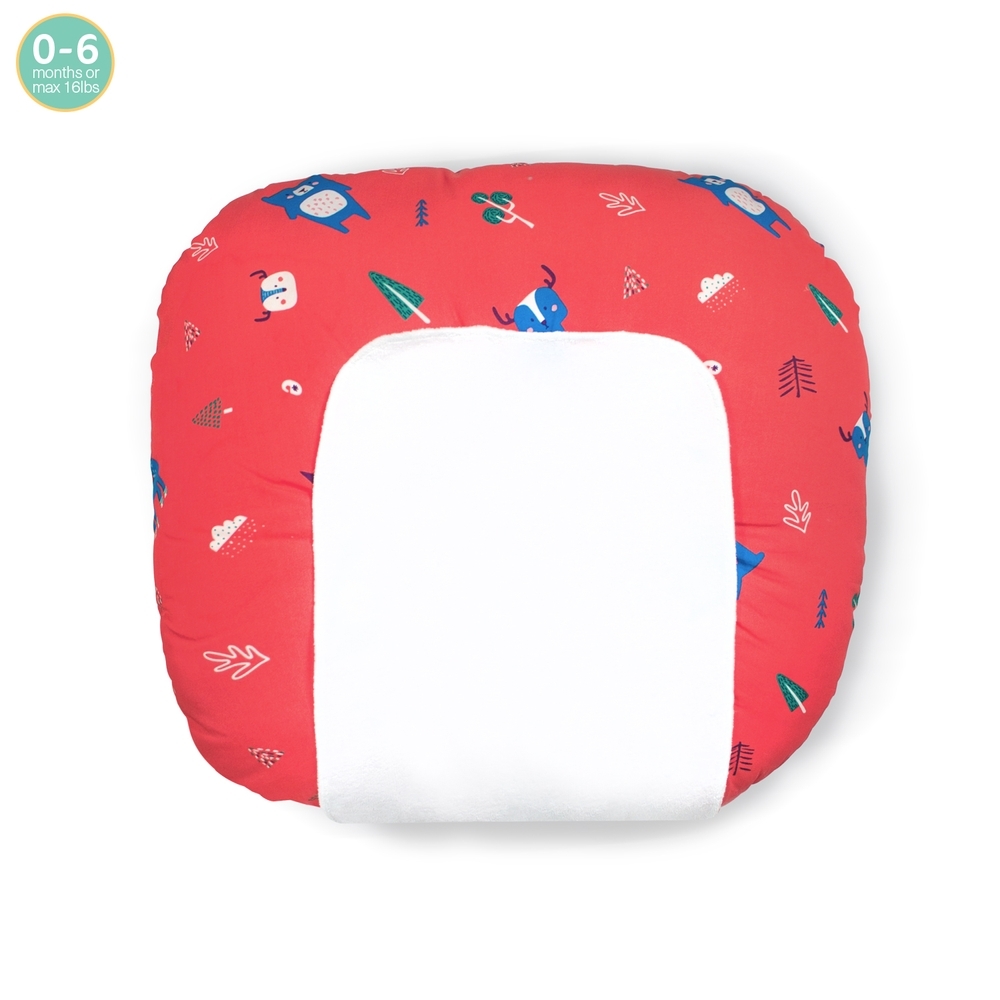 

Rabitat snoozearctic woodland baby lounger blue