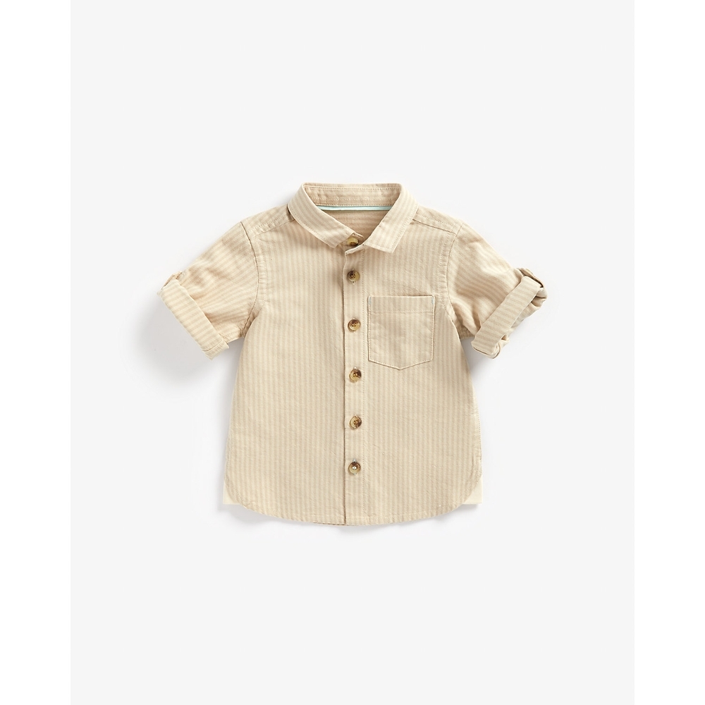 

Boys Half Sleeves Shirt Smart Stripes-Multicolor
