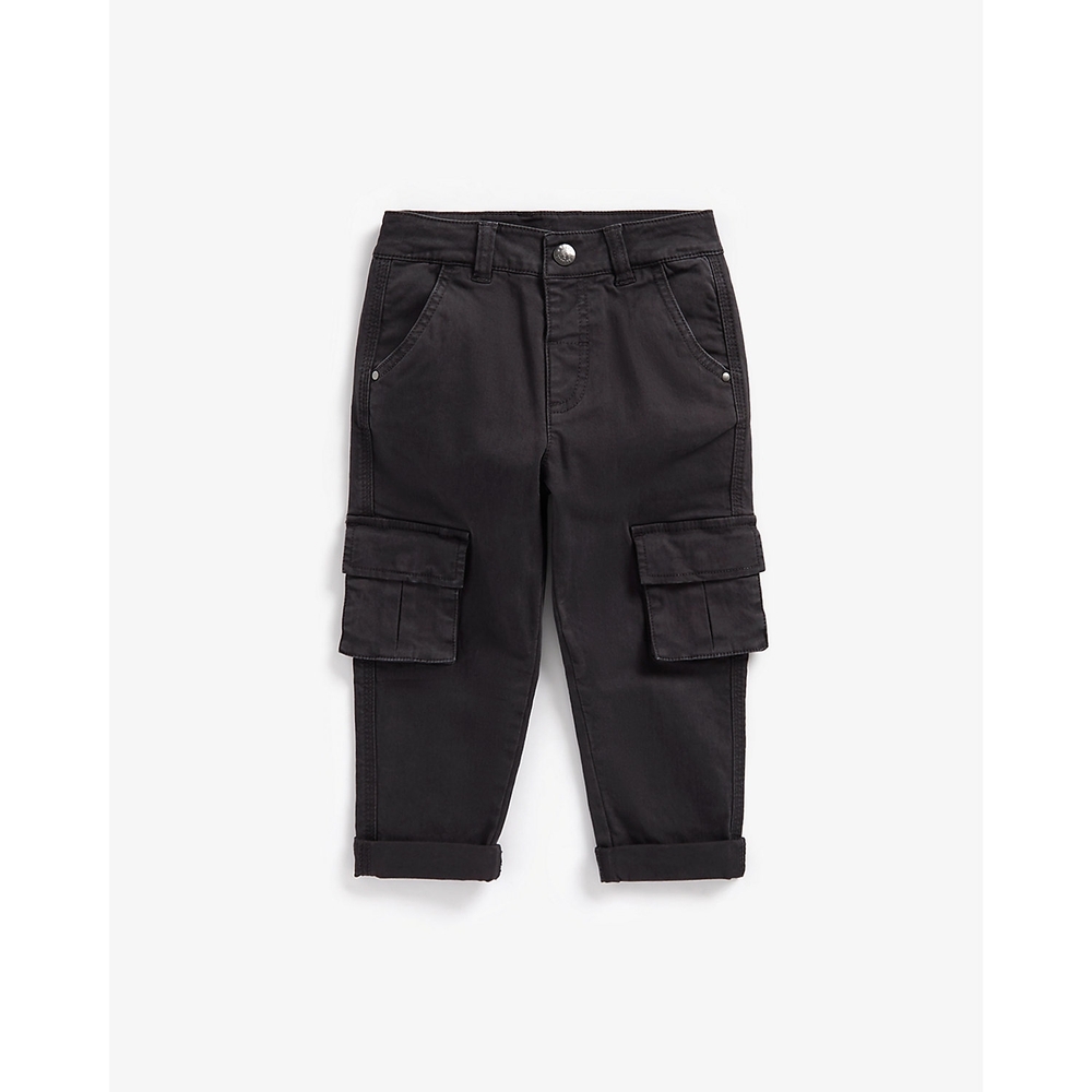 

Boys Trouser Side Cargo Pockets-Navy