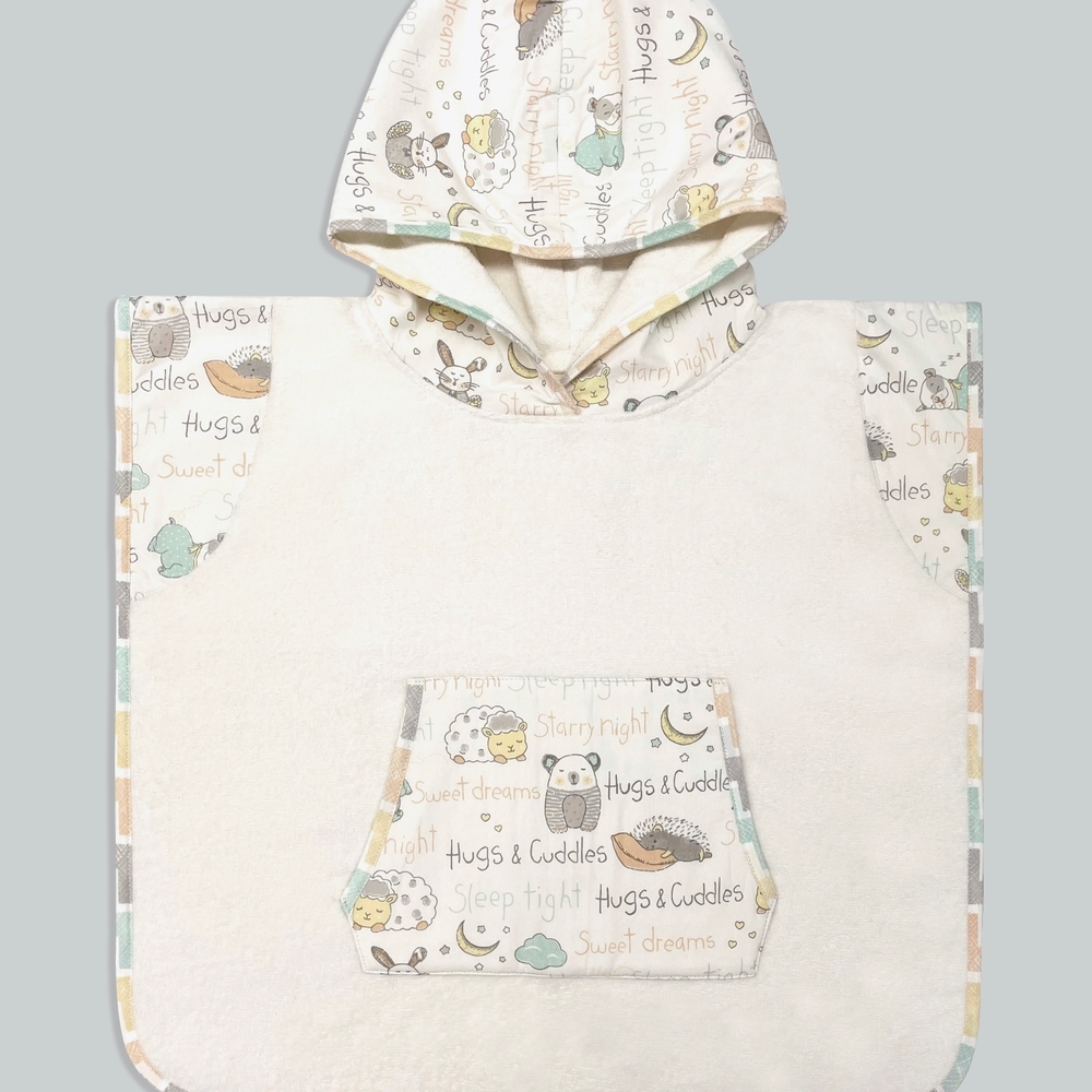 

Abracadabra sleepy friends poncho multicolor