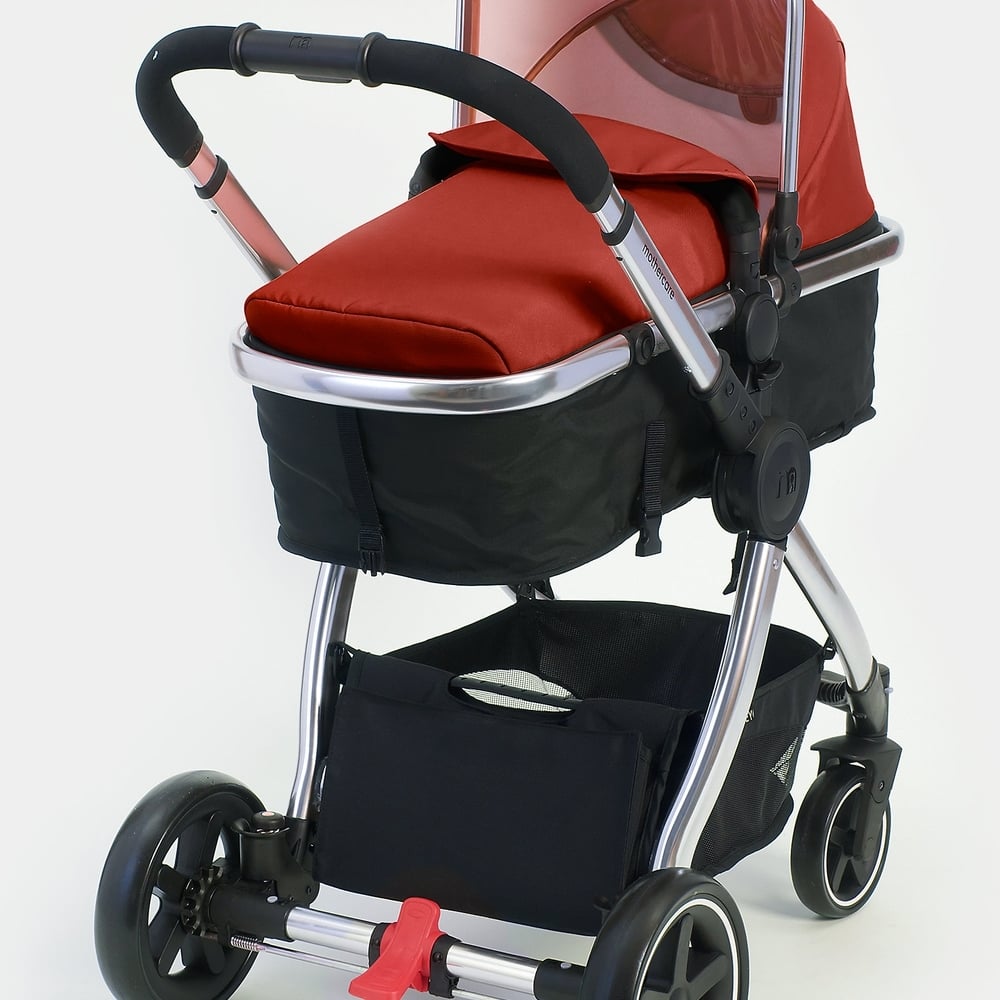 

Mothercare 4-Wheel Journey Travel System Red Ochre