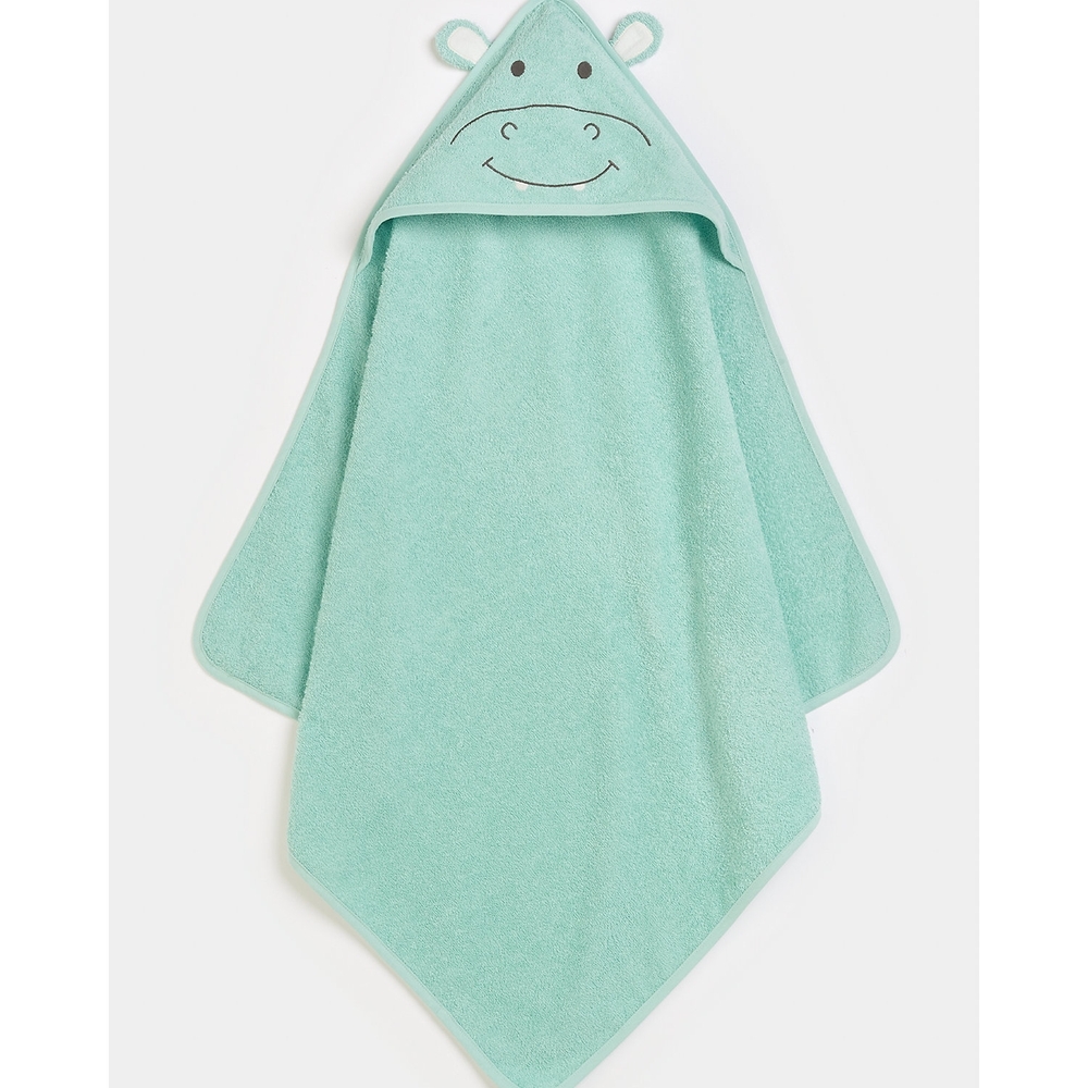 

Mothercare Hippo Cuddle and Dry Hooded Towel Blue