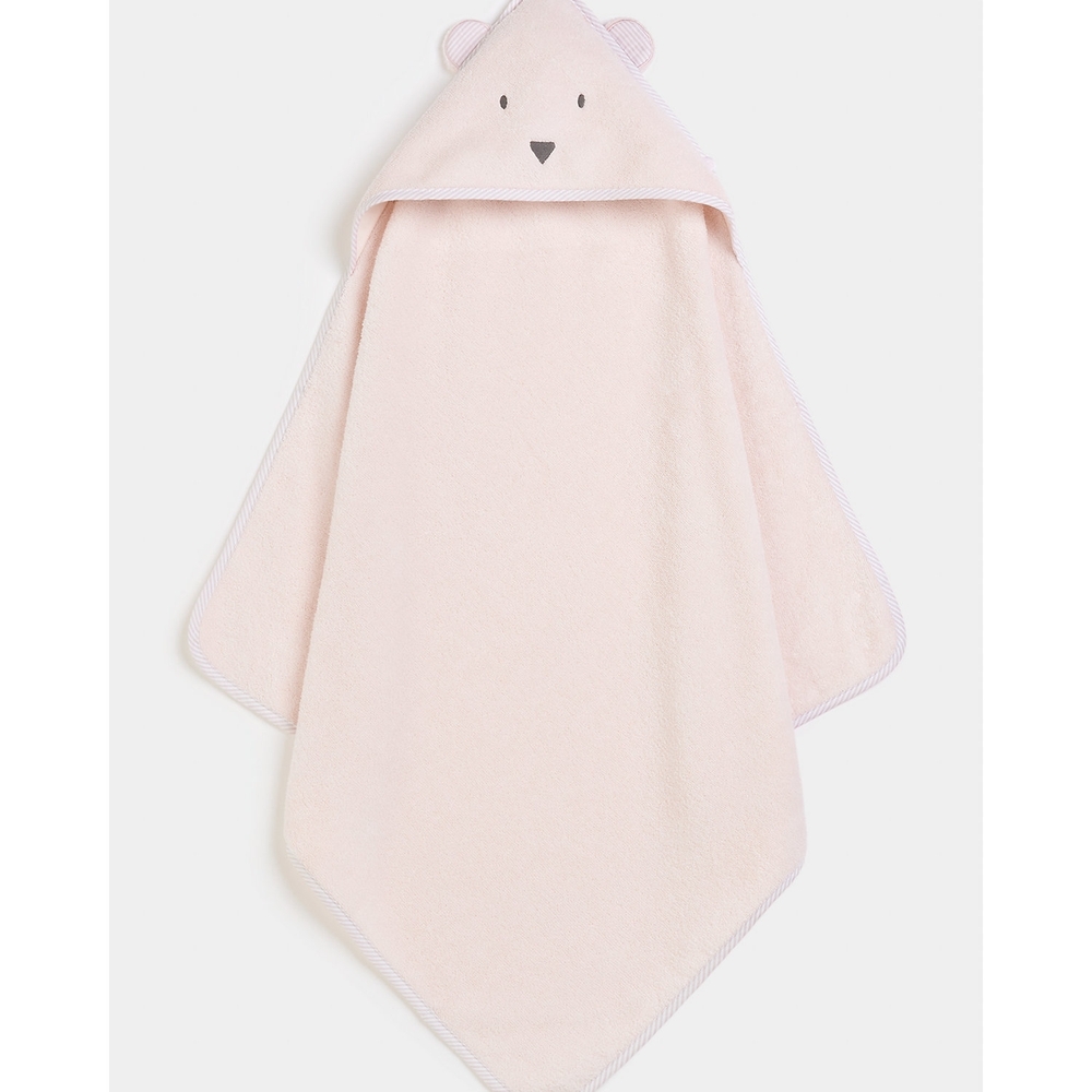 

Mothercare Premium Cuddle and Dry Hooded Towel Pink