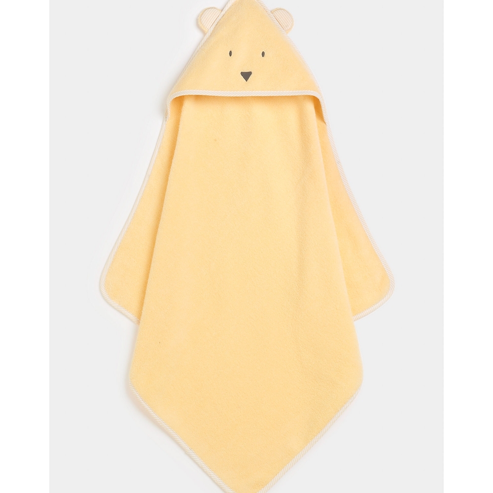 

Mothercare Premium Cuddle and Dry Hooded Towel Lemon Yellow