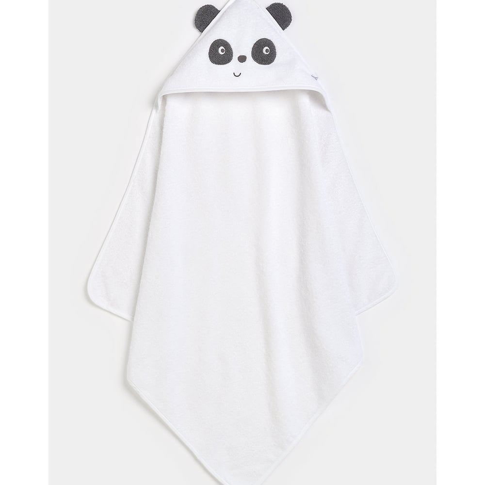 

Mothercare Panda Cuddle and Dry Hooded Towel White