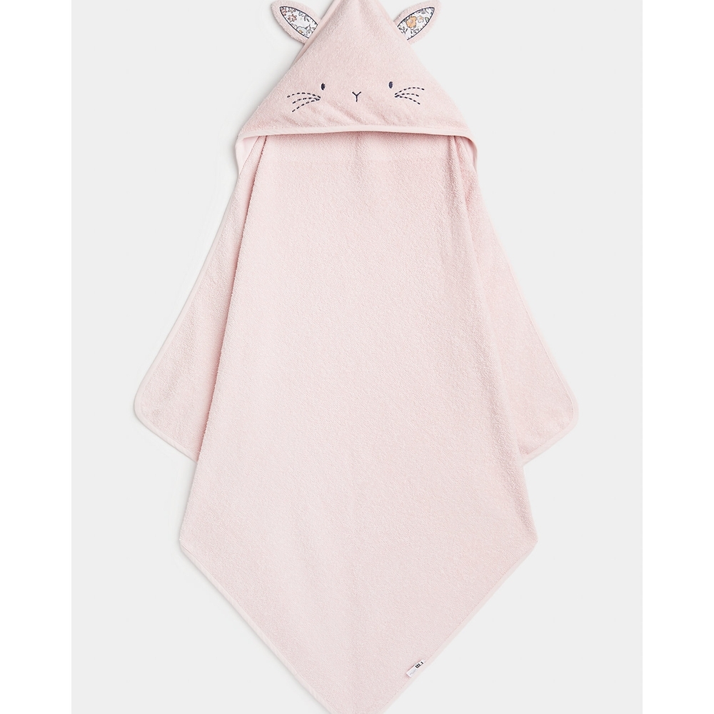 

Mothercare Bunny Cuddle and Dry Hooded Towel Pink