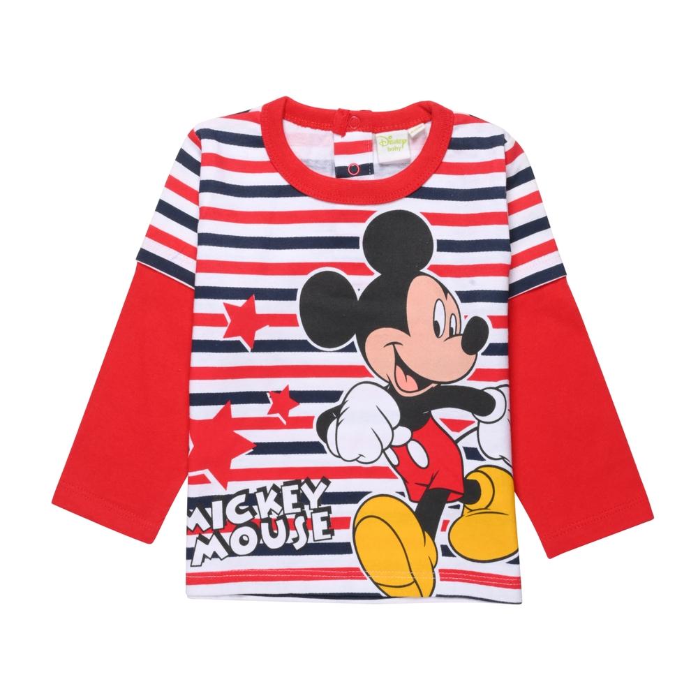 

Boys Full Sleeves T-Shirt Mickey Mouse-Red