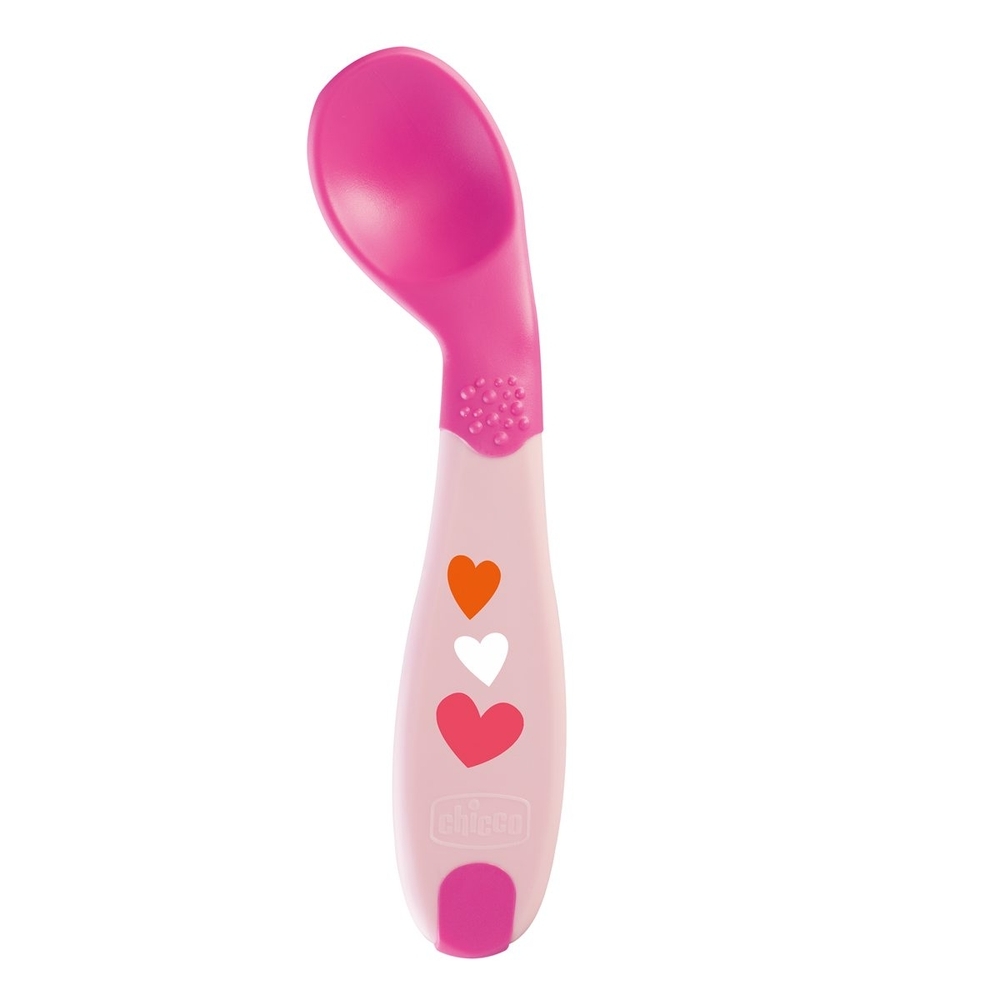 

Chicco first spoon girl pink