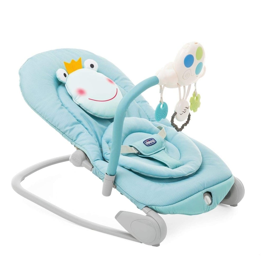 

Chicco balloon baby bouncer froggy green