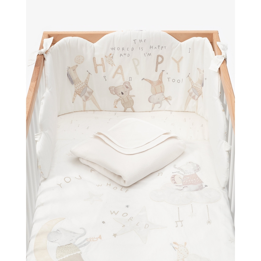 

Mothercare Dancing Band Bed In Bag Grey