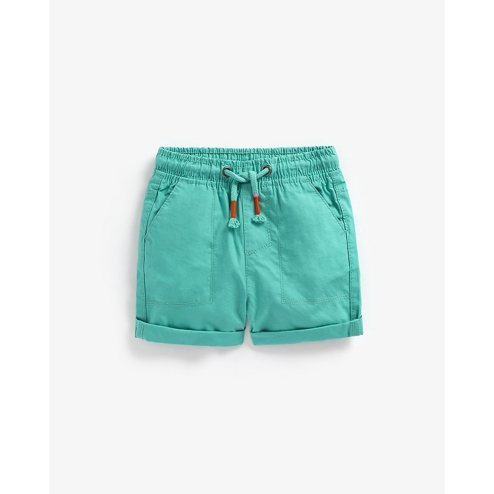 

Boys Shorts Back Pockets-Green