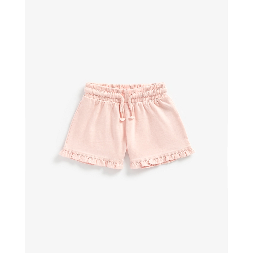 

Girls Shorts Frilled Hems-Pink
