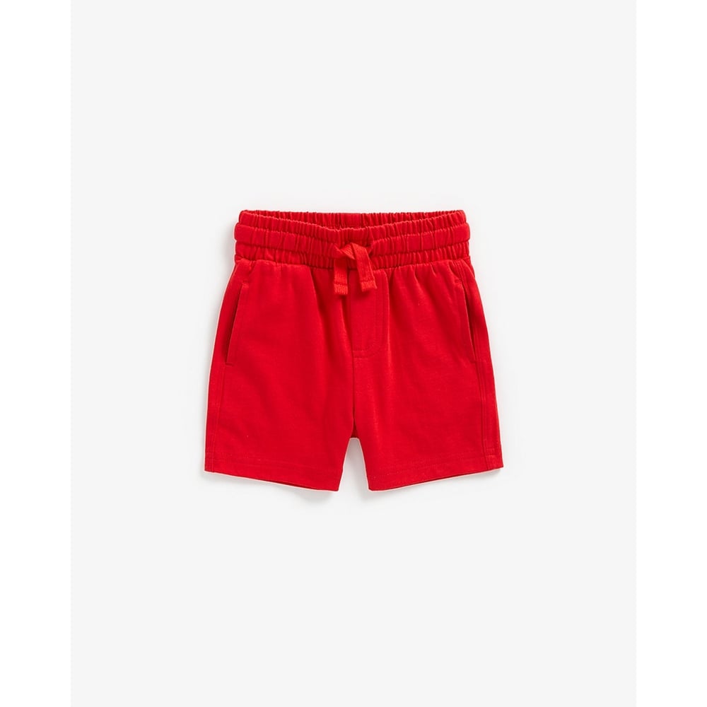 

Boys Shorts Side Pocket-Red