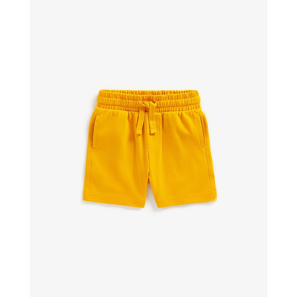 

Boys Shorts Side Pocket-Yellow