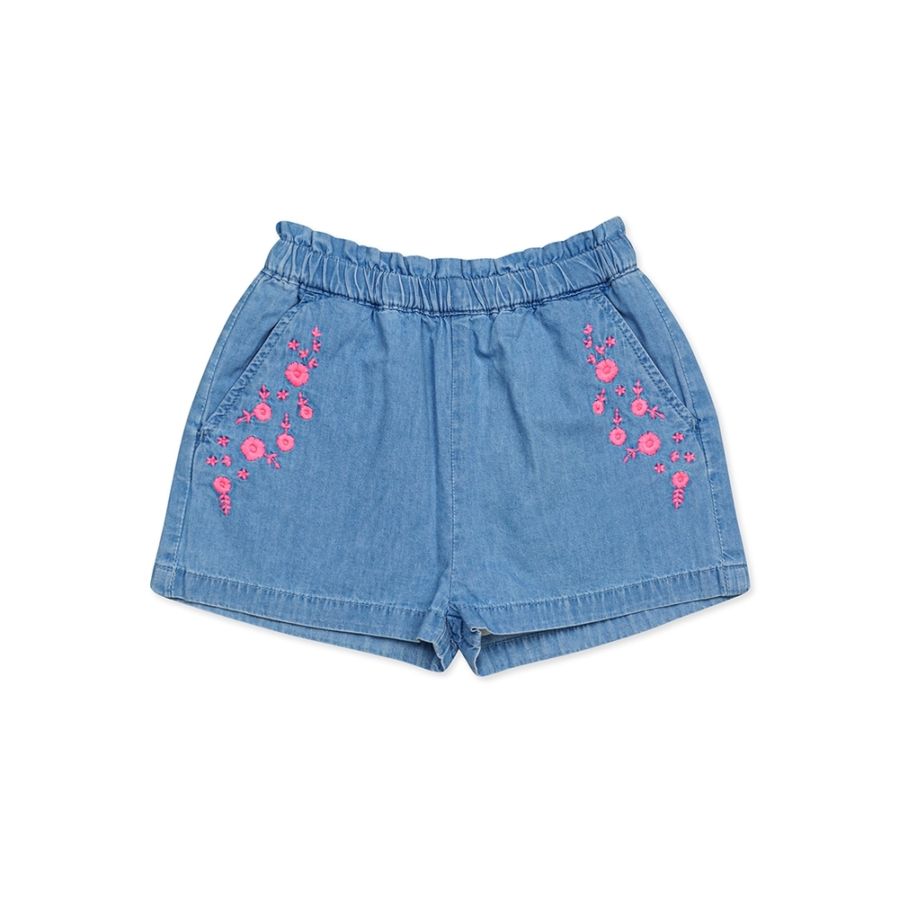 

h by hamleys girls play denim shorts- blue