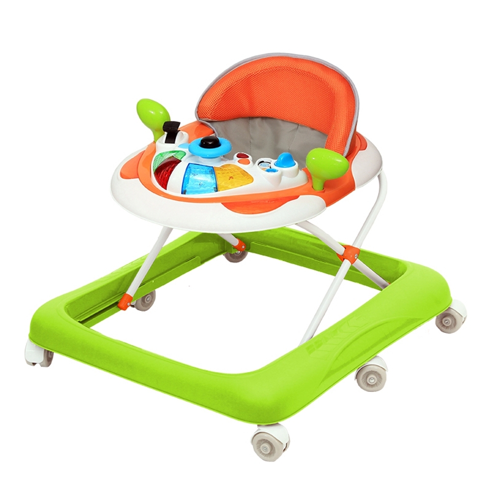 

Comdaq mini car music walker orange green