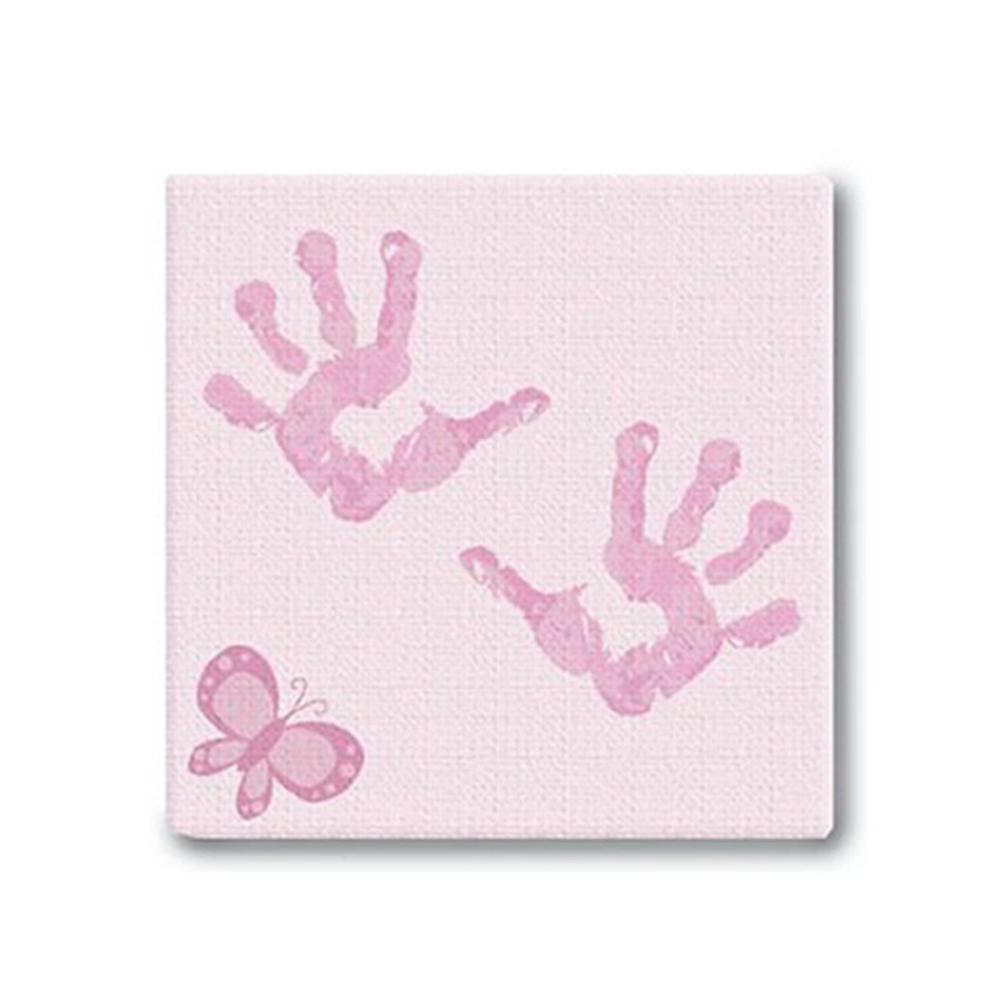 

Mothercare canvas impression print kit pink